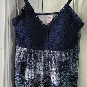 No Boundaries, size M 7-9 Summer Tank